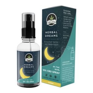 Herbal Dreams CBD Mundspray mit Melatonin - 10% CBD - 30ml