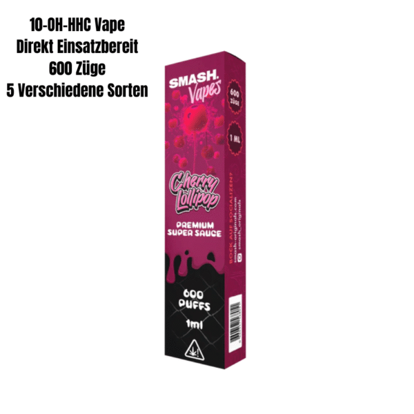 Super Sauce Vapes – 10-OH-HHC Einweg-Vape mit 600 Zügen
