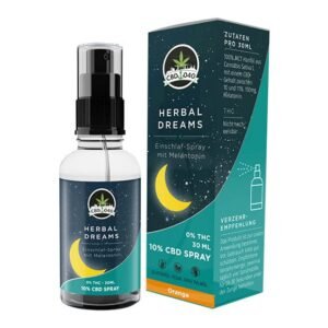 Herbal Dreams CBD Mundspray mit Melatonin - 10% CBD - 30ml
