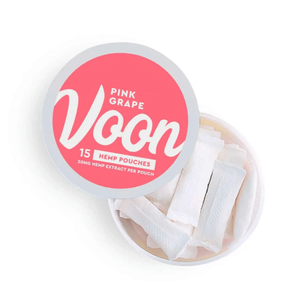 CBD Hemp Pouches Pink Grape – 300 mg CBD, 15 Stück, Nikotinfrei ohne THC
