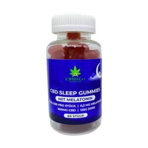CBD Sleep Gummies mit 900MG CBD & Melatonin - 60 Stück