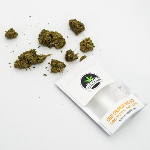 Orange Bud CBD Blüten Indoor