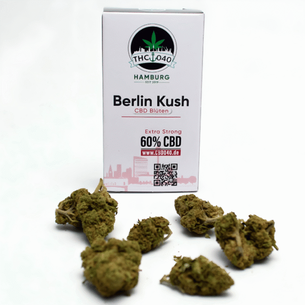 Berlin Kush – Extra Strong 60% - CBD Blüten mit der Kraft der Hauptstadt