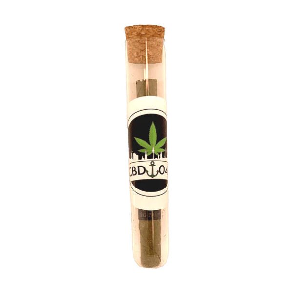 Pre-Roll CBD Cannabis Joint Lemon Haze 040 - CBD 12% - fertig gerollt - Nikotinfrei - Tabakfrei