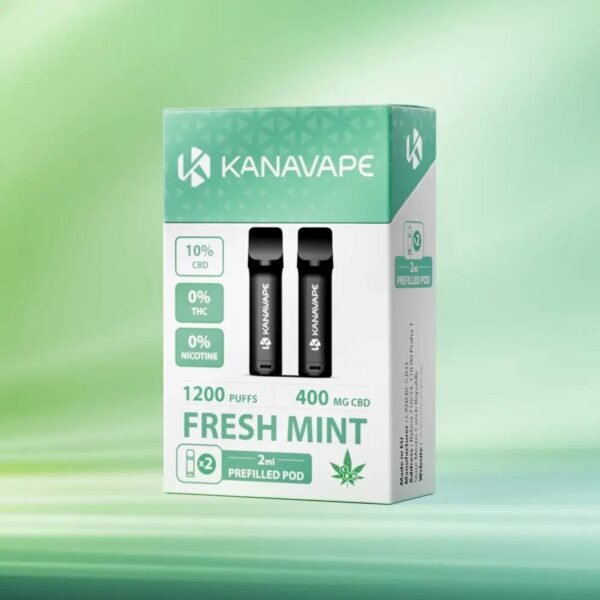 Elfbar CBD Pods kaufen Fresh Mint 10 Prozent CBD 1200 Züge